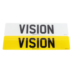 Printed Number Plates