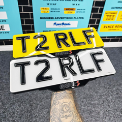 Personalised Holders & Number Plates