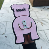 4D Acrylic Dog Lead Hangers - Build Your Own Design