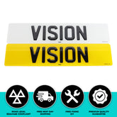 3D Gel Number Plates