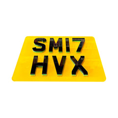 Double 4D Motorbike & Quad Bike Number Plates