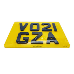 4D Acrylic Motorbike & Quad Bike Road Legal Number Plates