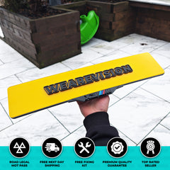 BMW X3M - Laser Cut Number Plate Holders & Surrounds