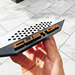 Ford Laser Cut Number Plate Emblems