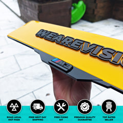 BMW Laser Cut Number Plate Holders & Surrounds