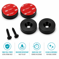 Number Plate Magnet Kit