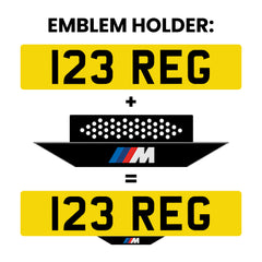 Personalised Holders & Number Plates