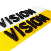 Ghost Road Legal Number Plates