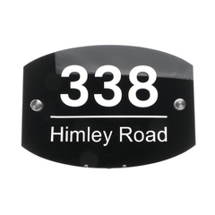 4D Acrylic House Sign - Build Your Own Design