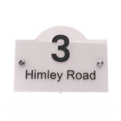 4D Acrylic House Sign - Build Your Own Design