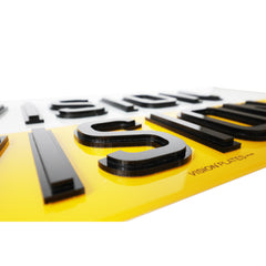 Shadow Number Plates