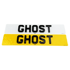 Ghost Number Plates