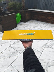 Tesla Laser Cut Number Plate Holders & Surrounds