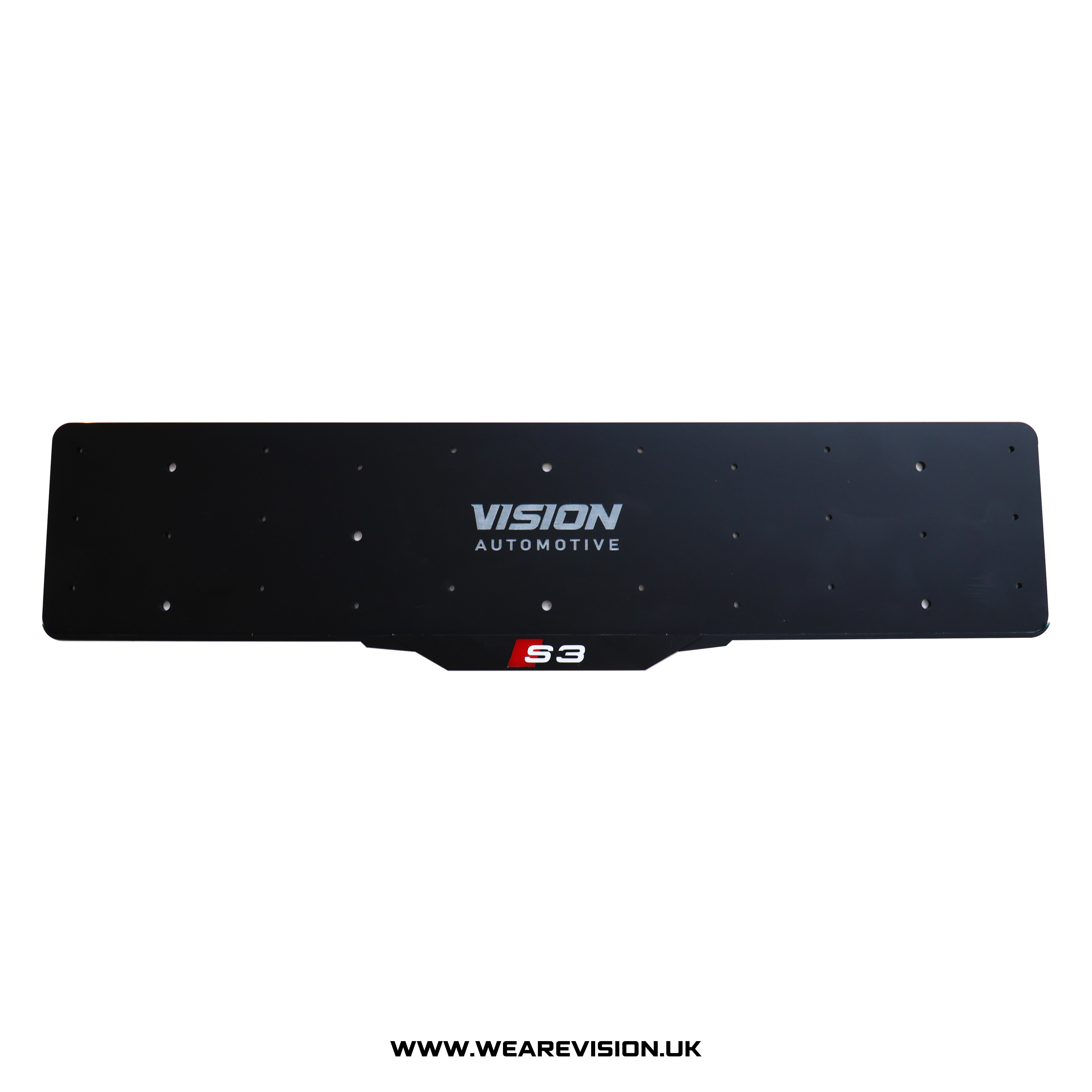 Audi S Models Laser Cut Customisable Number Plate Holder