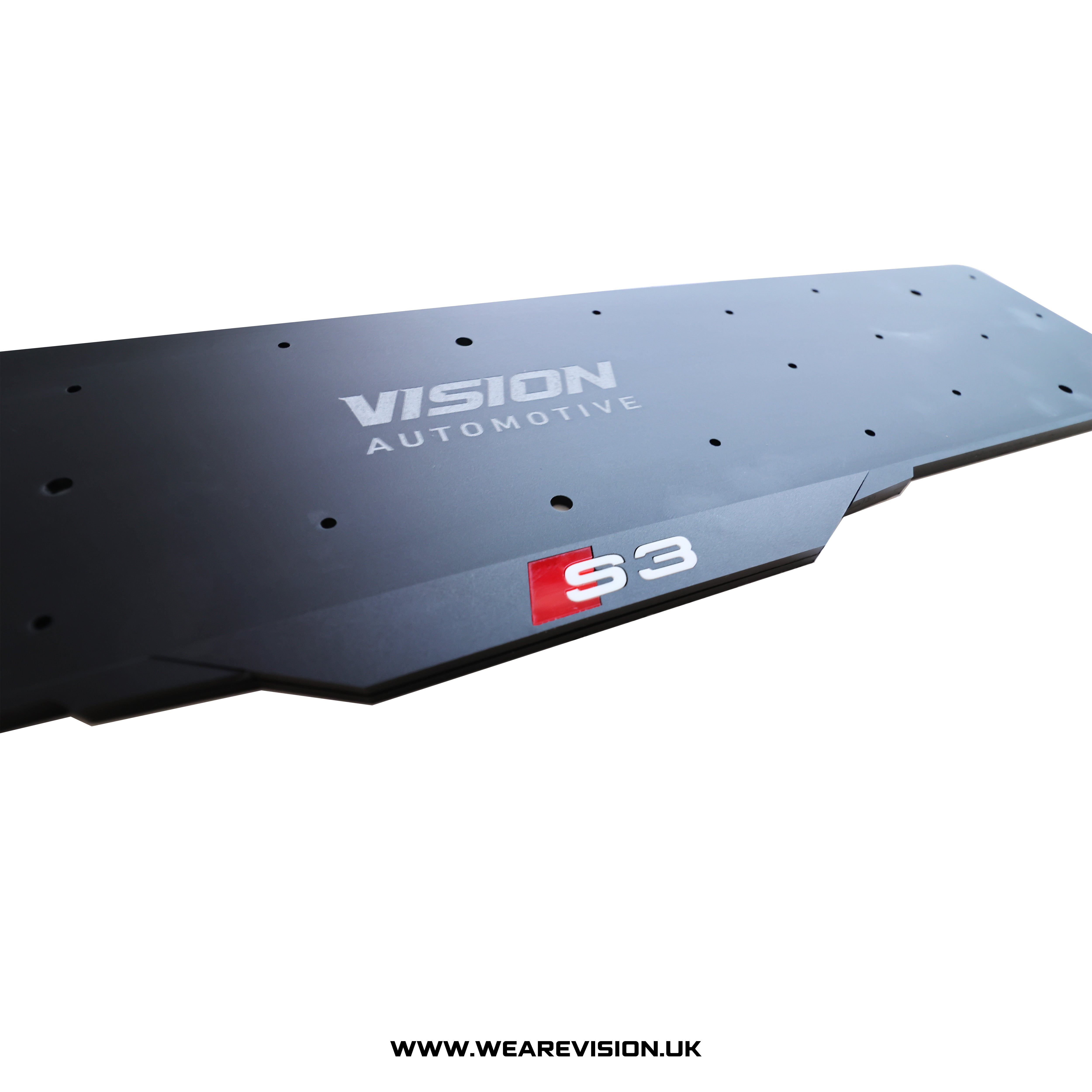 Audi S Models Laser Cut Customisable Number Plate Holder