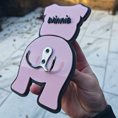 4D Acrylic Dog Lead Hangers - Build Your Own Design