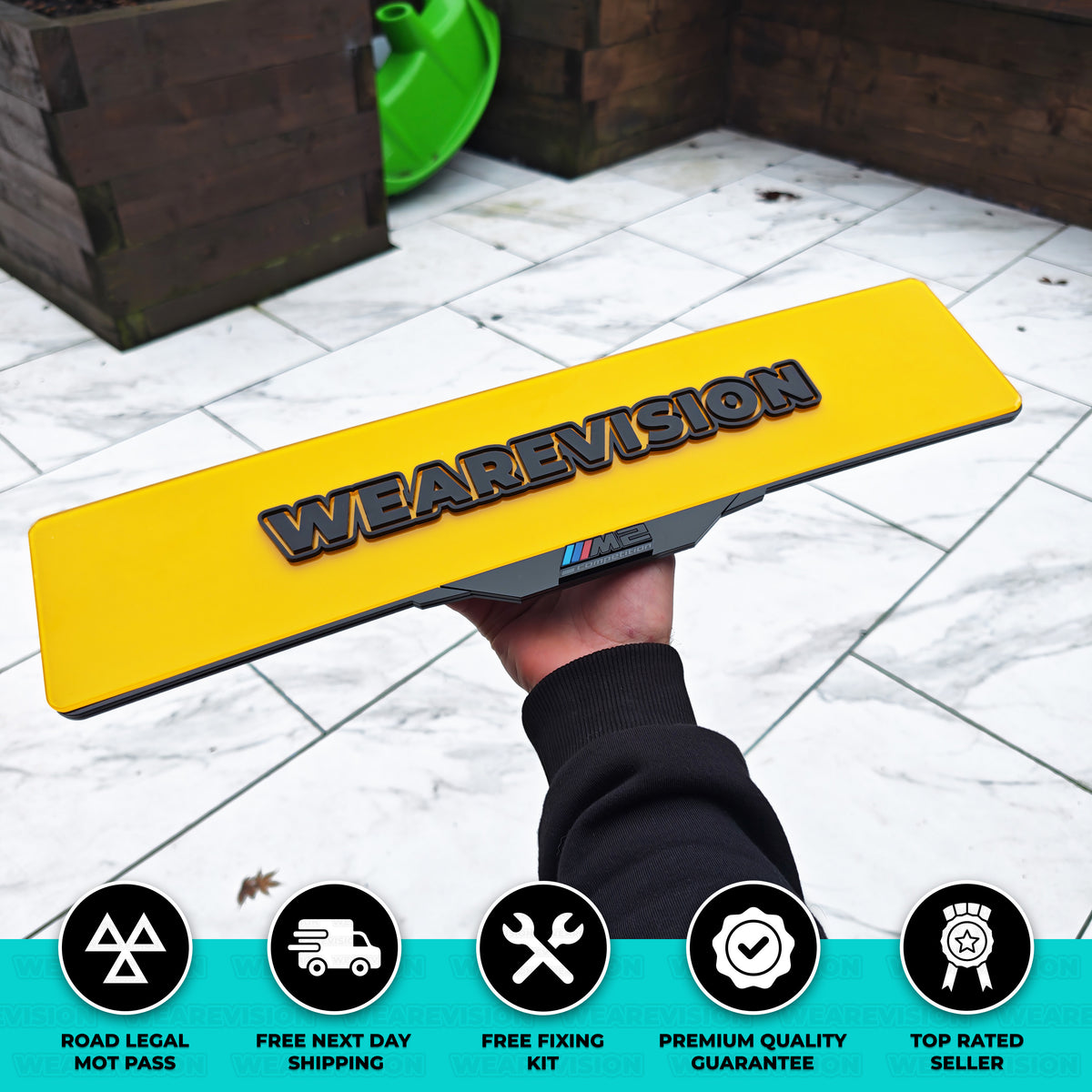 BMW M2 Competition - Laser Cut Number Plate Holders & Surrounds