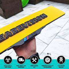 BMW M5 - Laser Cut Number Plate Holders & Surrounds