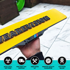 BMW X3M - Laser Cut Number Plate Holders & Surrounds