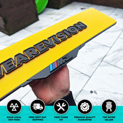 BMW M3 - Laser Cut Number Plate Holders & Surrounds