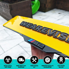 BMW M2 - Laser Cut Number Plate Holders & Surrounds