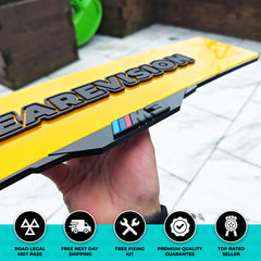 BMW M3 - Laser Cut Number Plate Holders & Surrounds