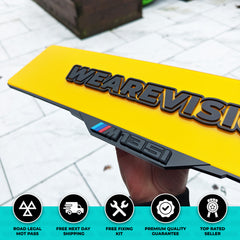 BMW M135i - Laser Cut Number Plate Holders & Surrounds (Copy)