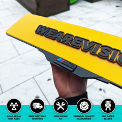 BMW M2 Competition - Laser Cut Number Plate Holders & Surrounds