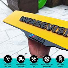 BMW M5 - Laser Cut Number Plate Holders & Surrounds