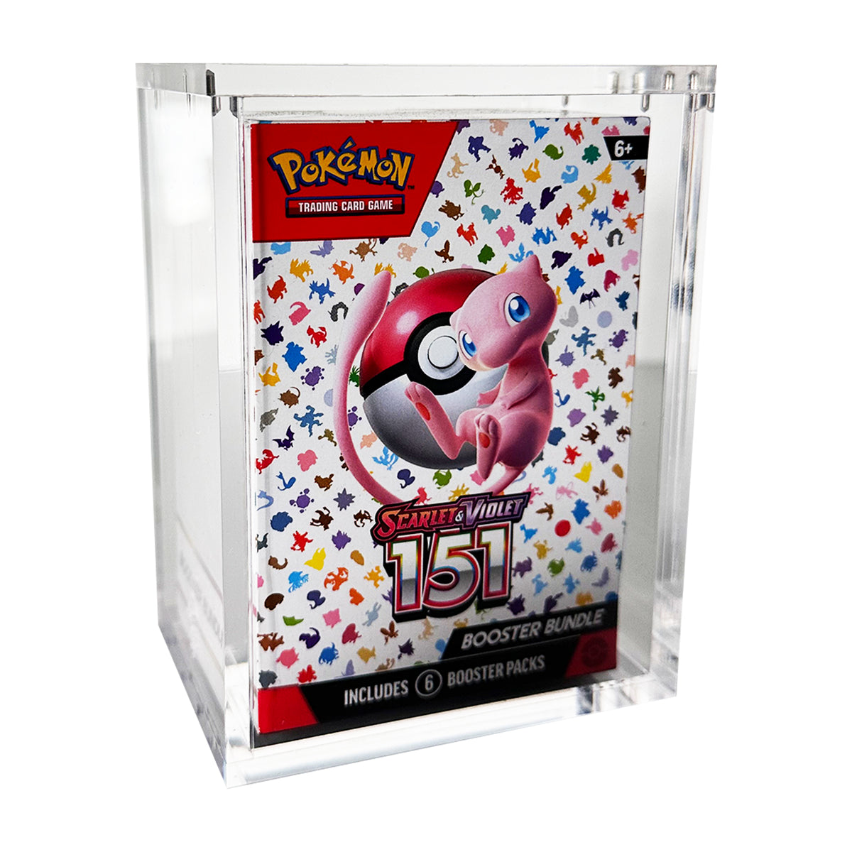 Pokémon Booster Bundle Protective Acrylic Case (Pre-Order)