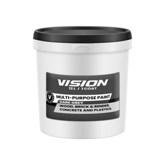 Vision Multi-Purpose Paint - Dark Grey - 12 Litres