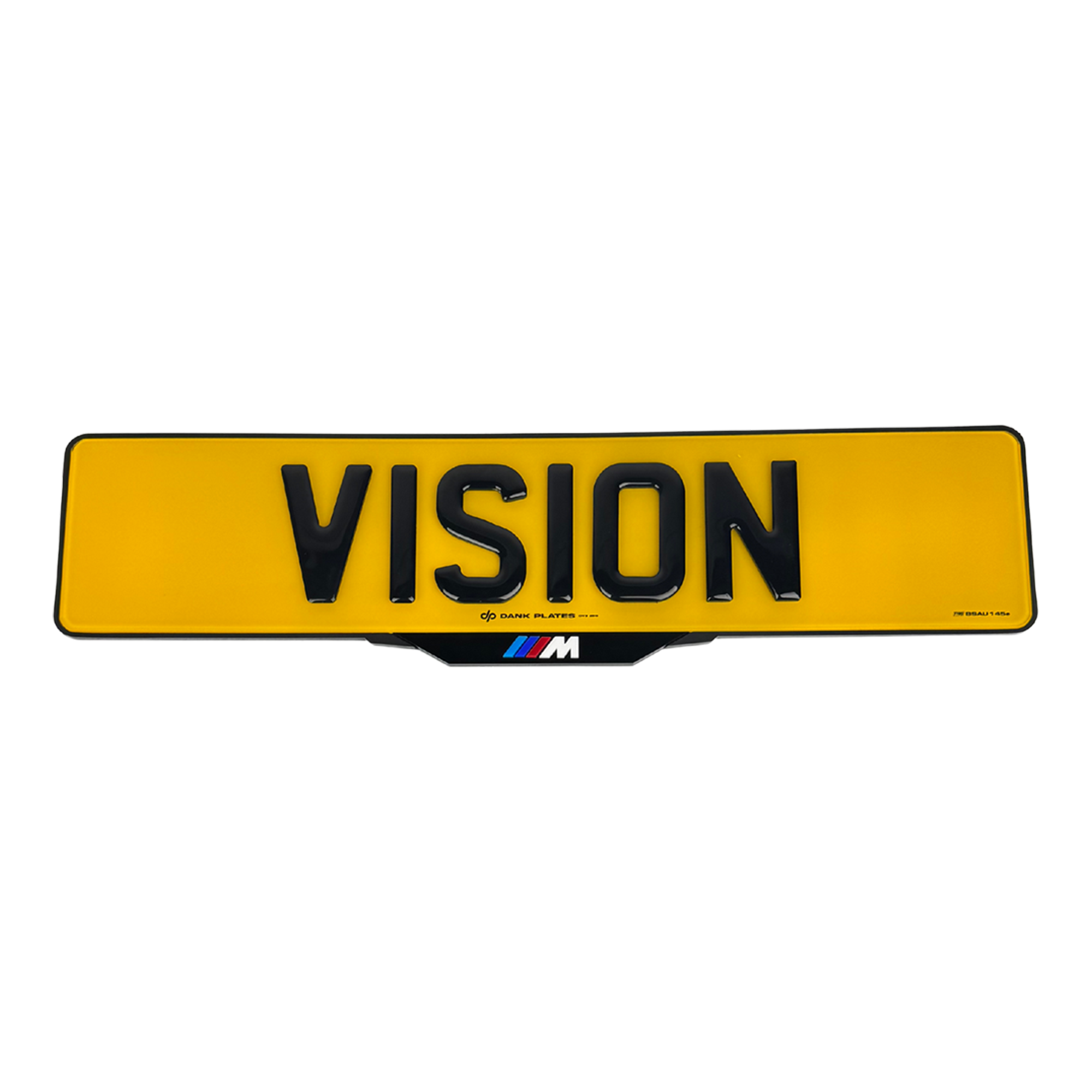Bespoke Number Plate Holder (4D Laser Cut)