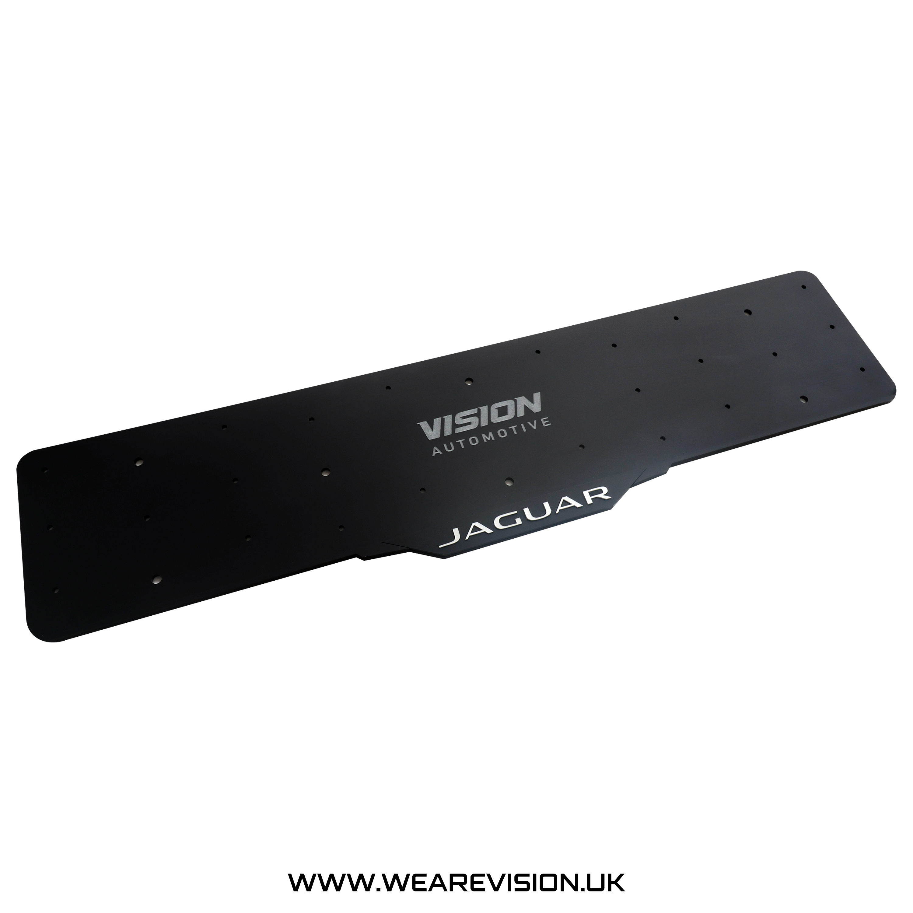Jaguar Laser Cut Customisable Number Plate Holder