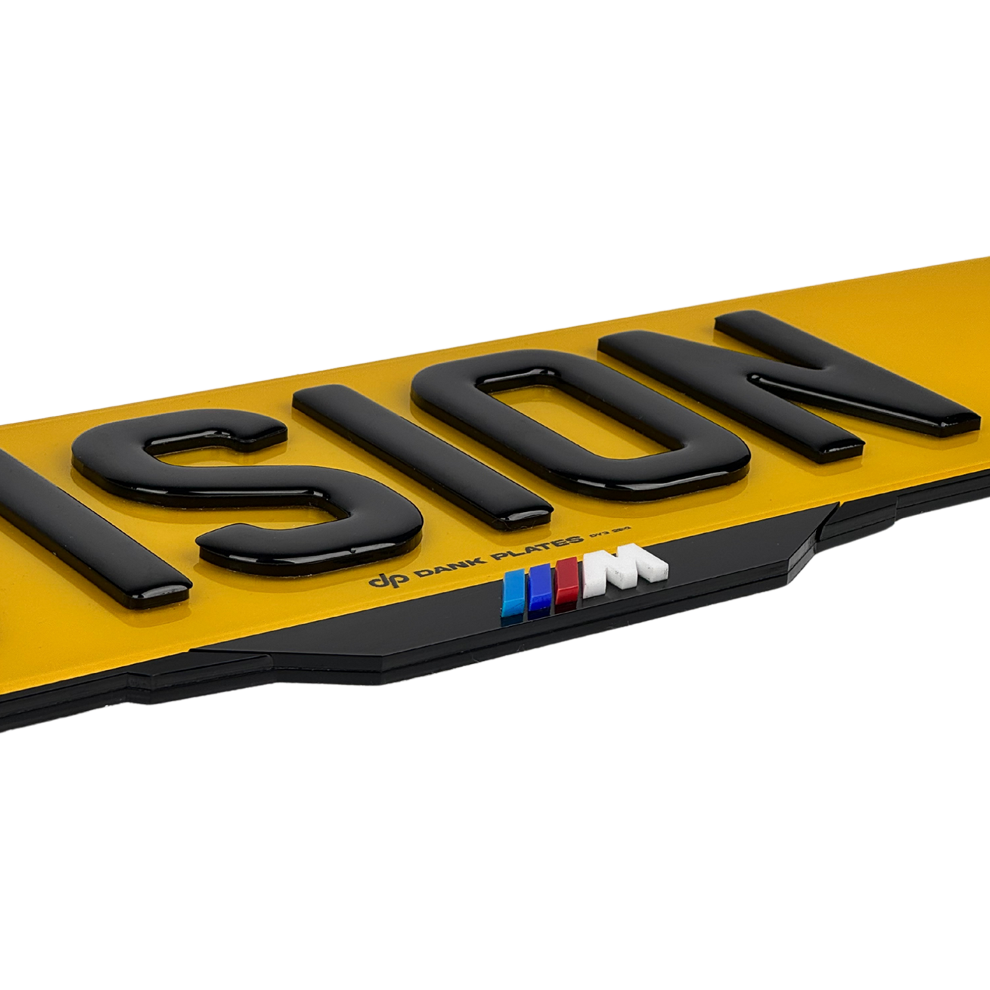 Bespoke Number Plate Holder (4D Laser Cut)