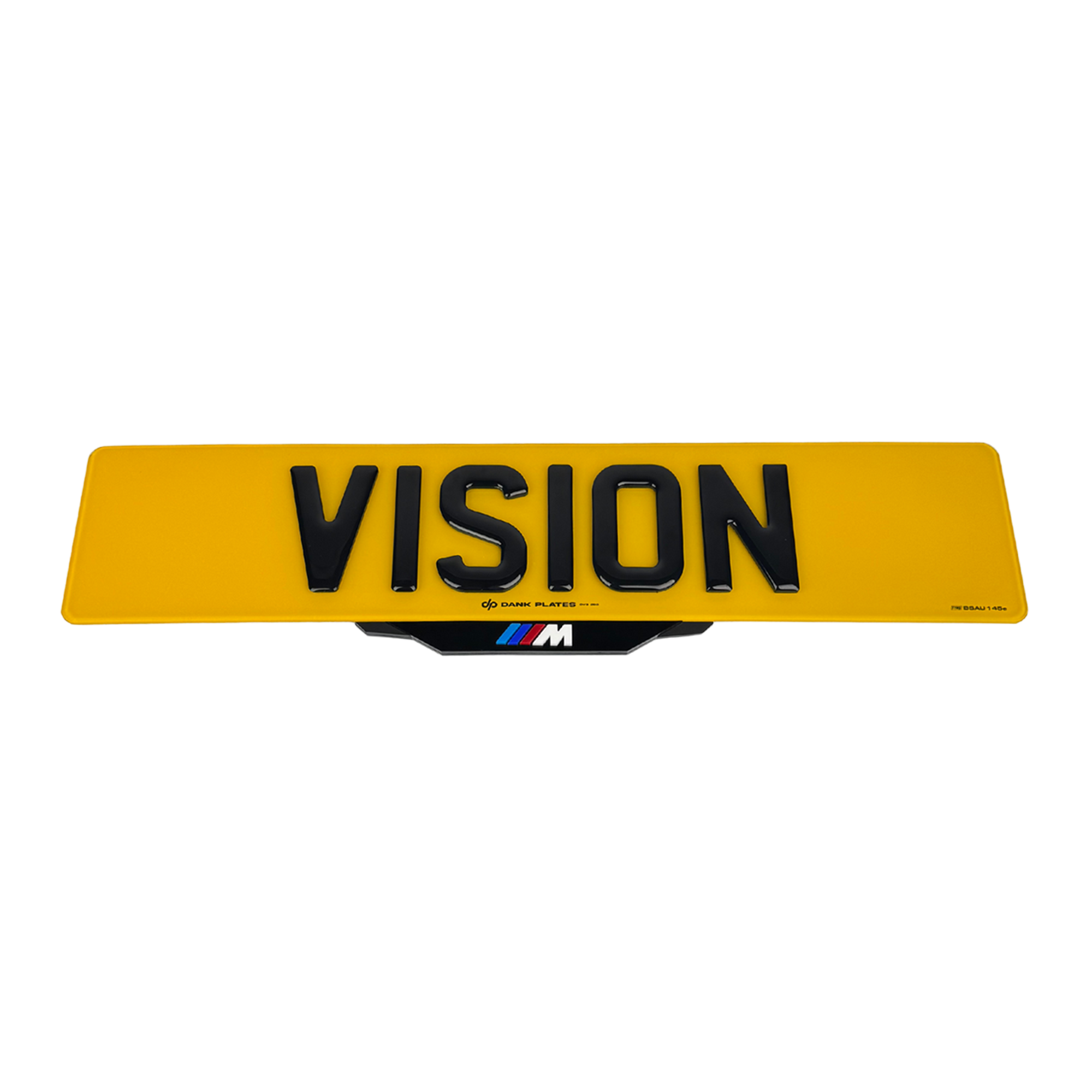 Bespoke Number Plate Holder (4D Laser Cut)