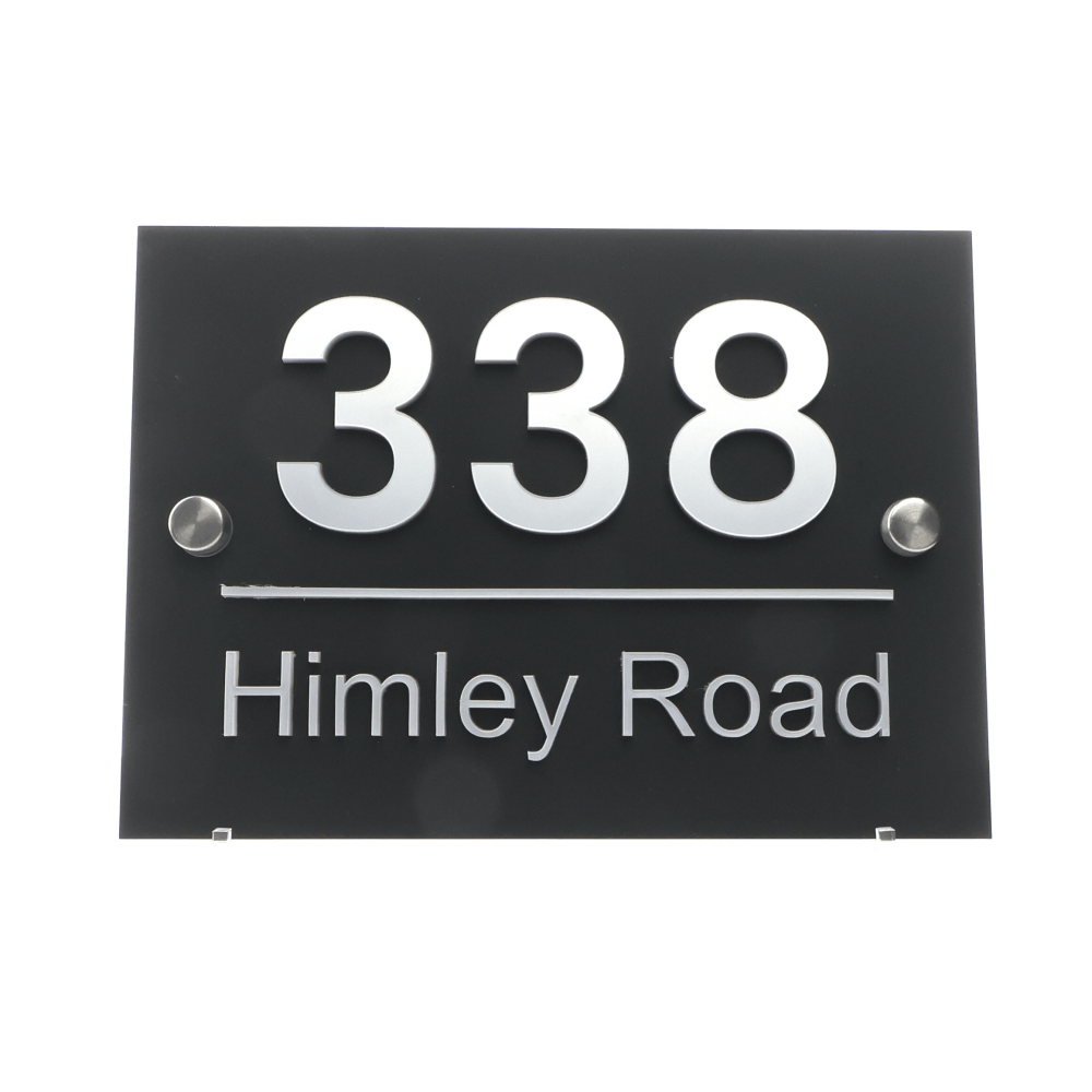 Warning Sign 4d 4D Acrylic House Sign - Build Your Own Design – Vision