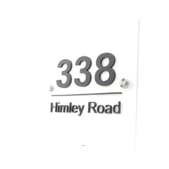 4D Acrylic House Sign - Square