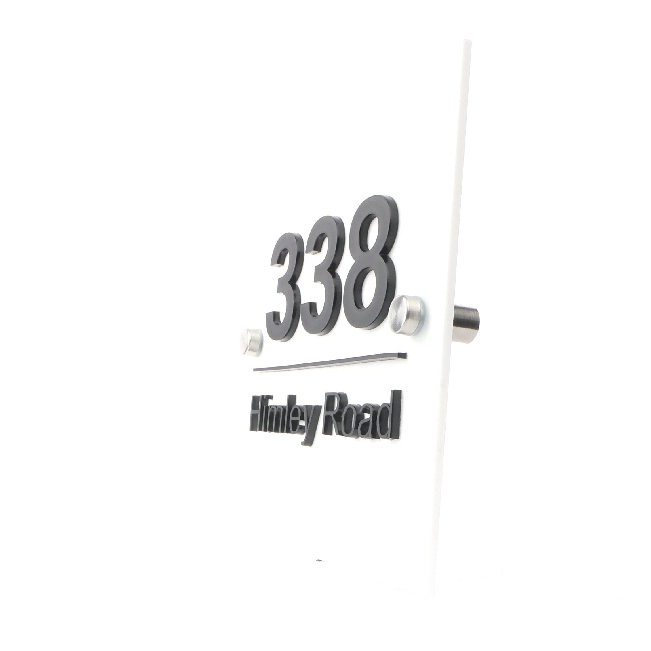 4D Acrylic House Sign - Square