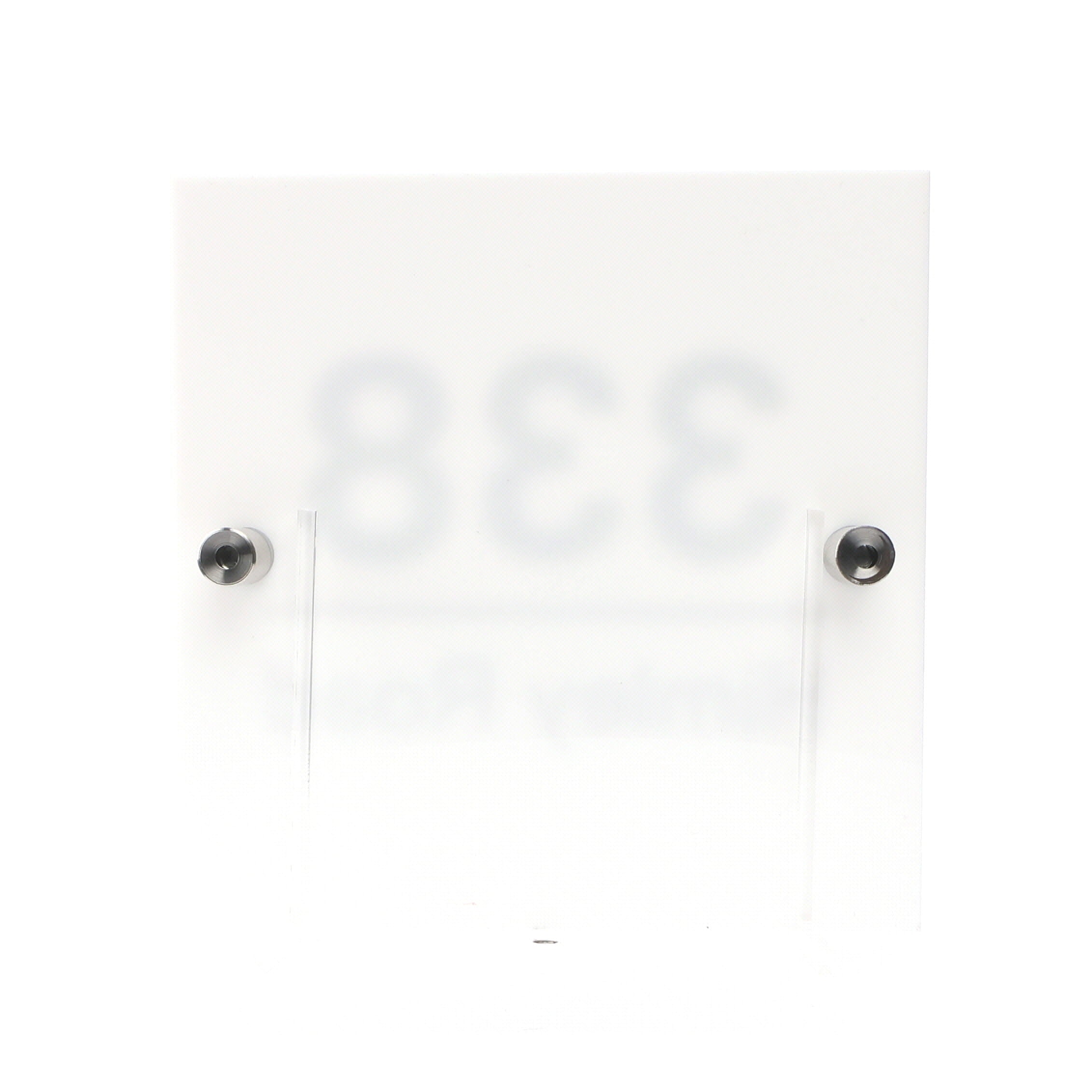 4D Acrylic House Sign - Square