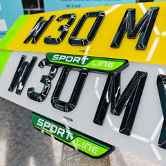 Skoda Laser Cut Number Plate Holders & Surrounds