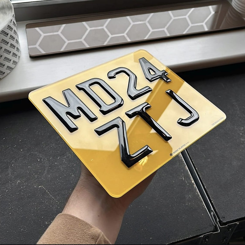 Motorbike & Quad Bike Number Plates