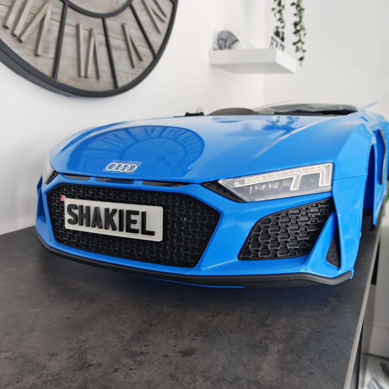 Kids Ride On Car 4D Number Plates
