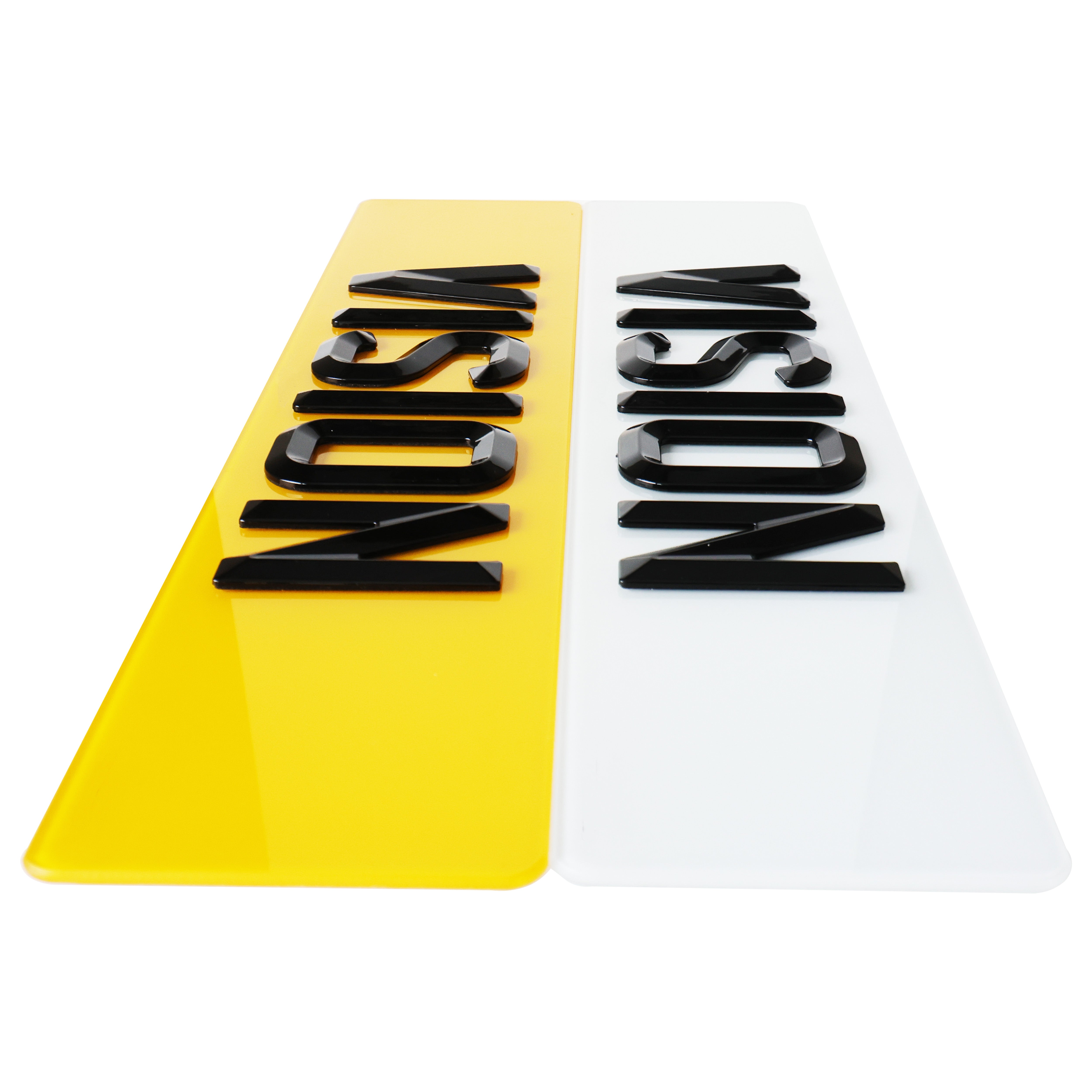 Diamond 'Show Only' Number Plates