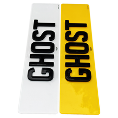 Ghost Number Plates
