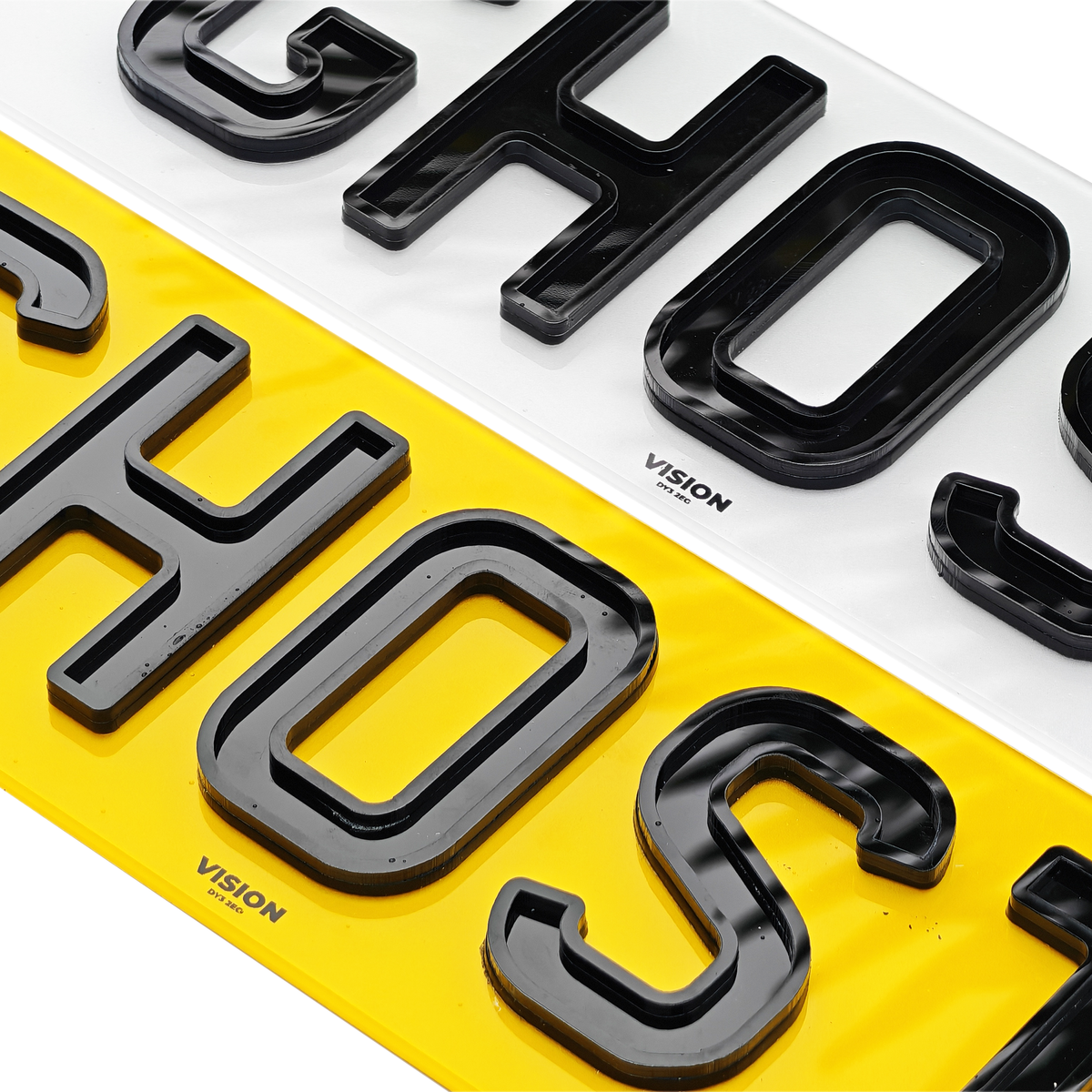 Ghost Number Plates