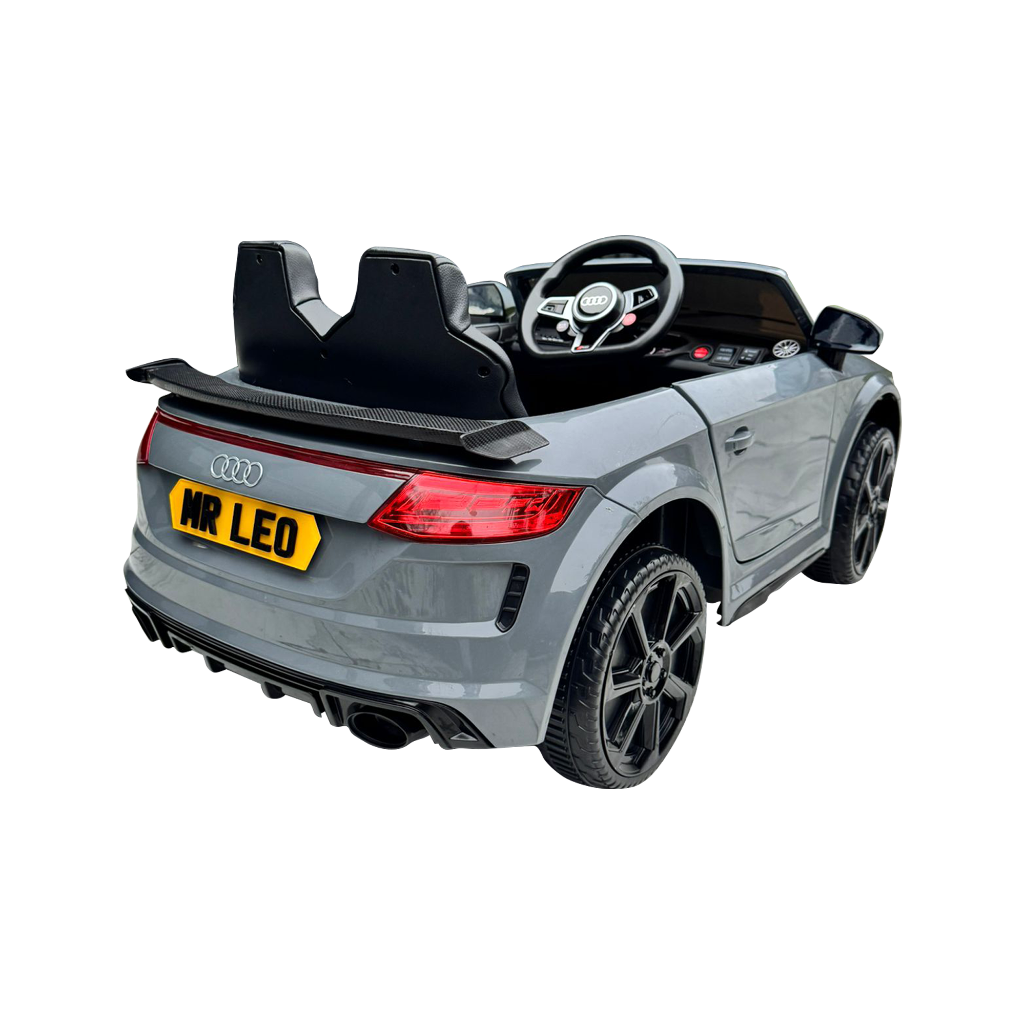 Kids Ride-On Car 4D Number Plates