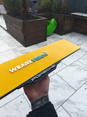 Porsche Laser Cut Number Plate Holders & Surrounds