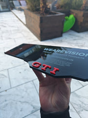 Volkswagen Laser Cut Number Plate Holders & Surrounds