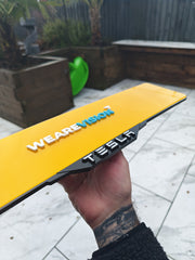 Tesla Laser Cut Number Plate Holders & Surrounds