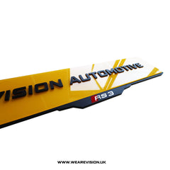 Audi RS Models Laser Cut Customisable Number Plate Holder